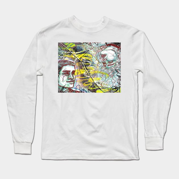 REVERSE/MIRROR Long Sleeve T-Shirt by TeefGapes